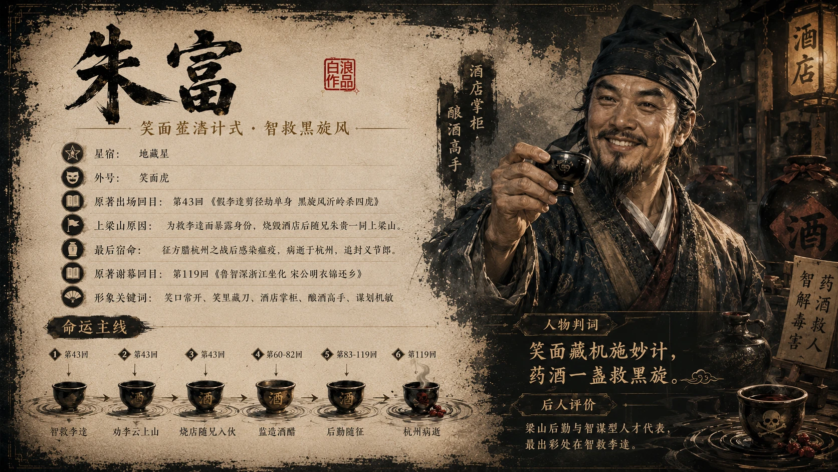 水浒一百单八将｜第四部分：地煞七十二星·后三十六星篇PPT - 预览图11