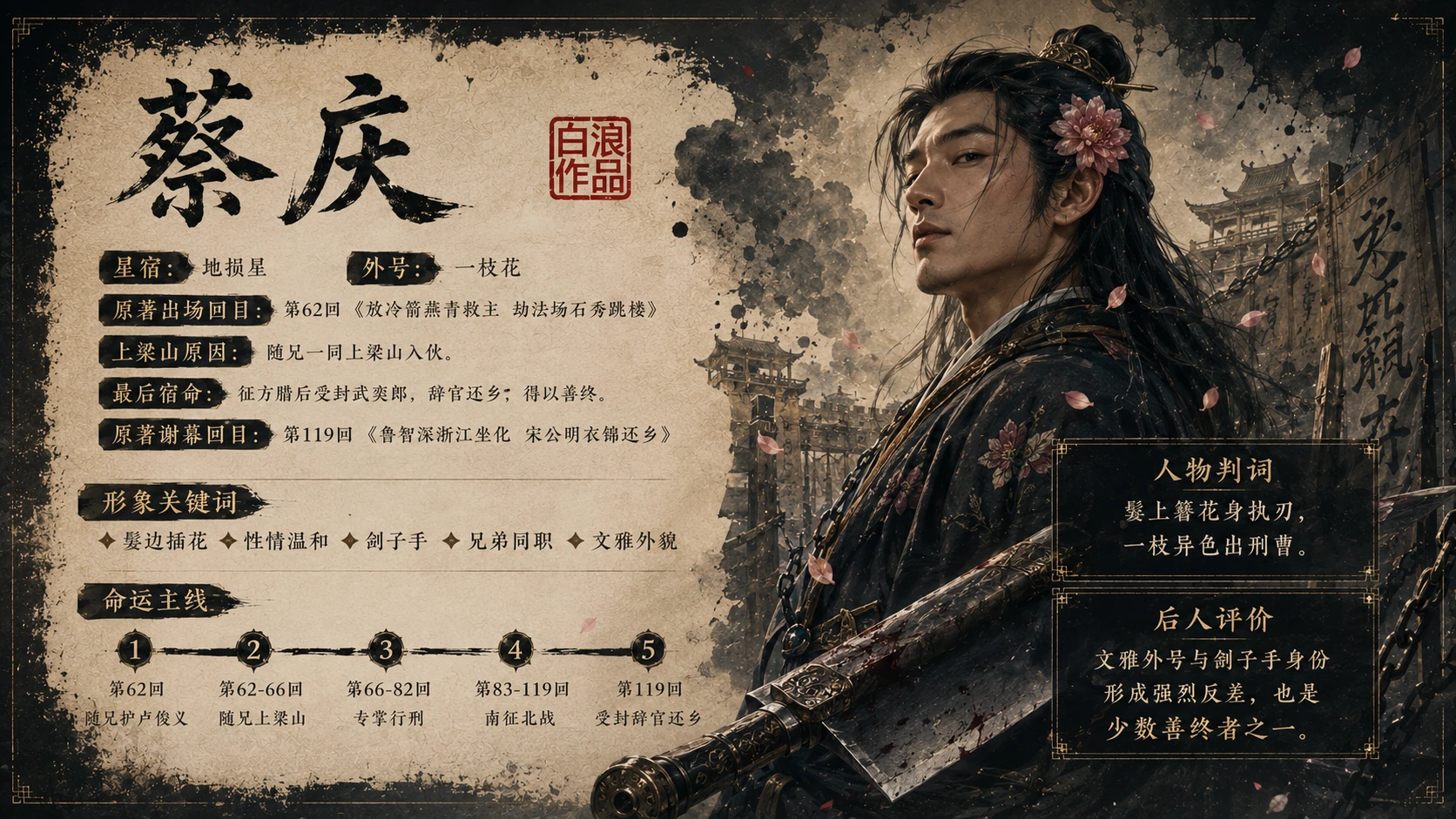 水浒一百单八将｜第四部分：地煞七十二星·后三十六星篇PPT - 预览图13