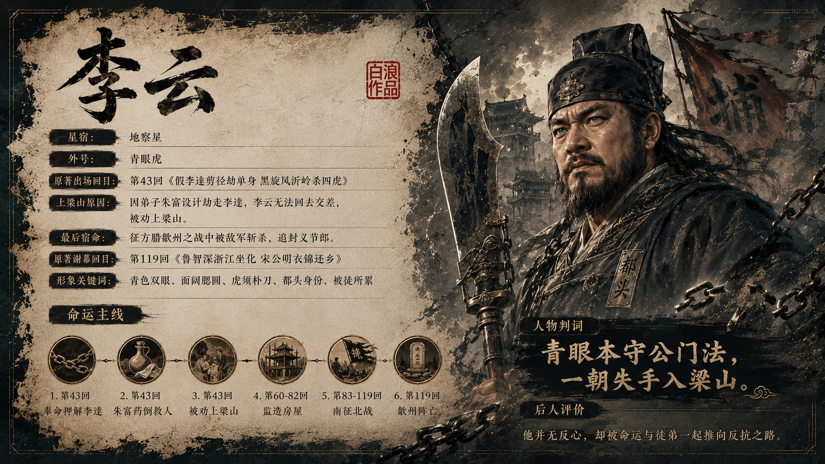 水浒一百单八将｜第四部分：地煞七十二星·后三十六星篇PPT - 预览图14
