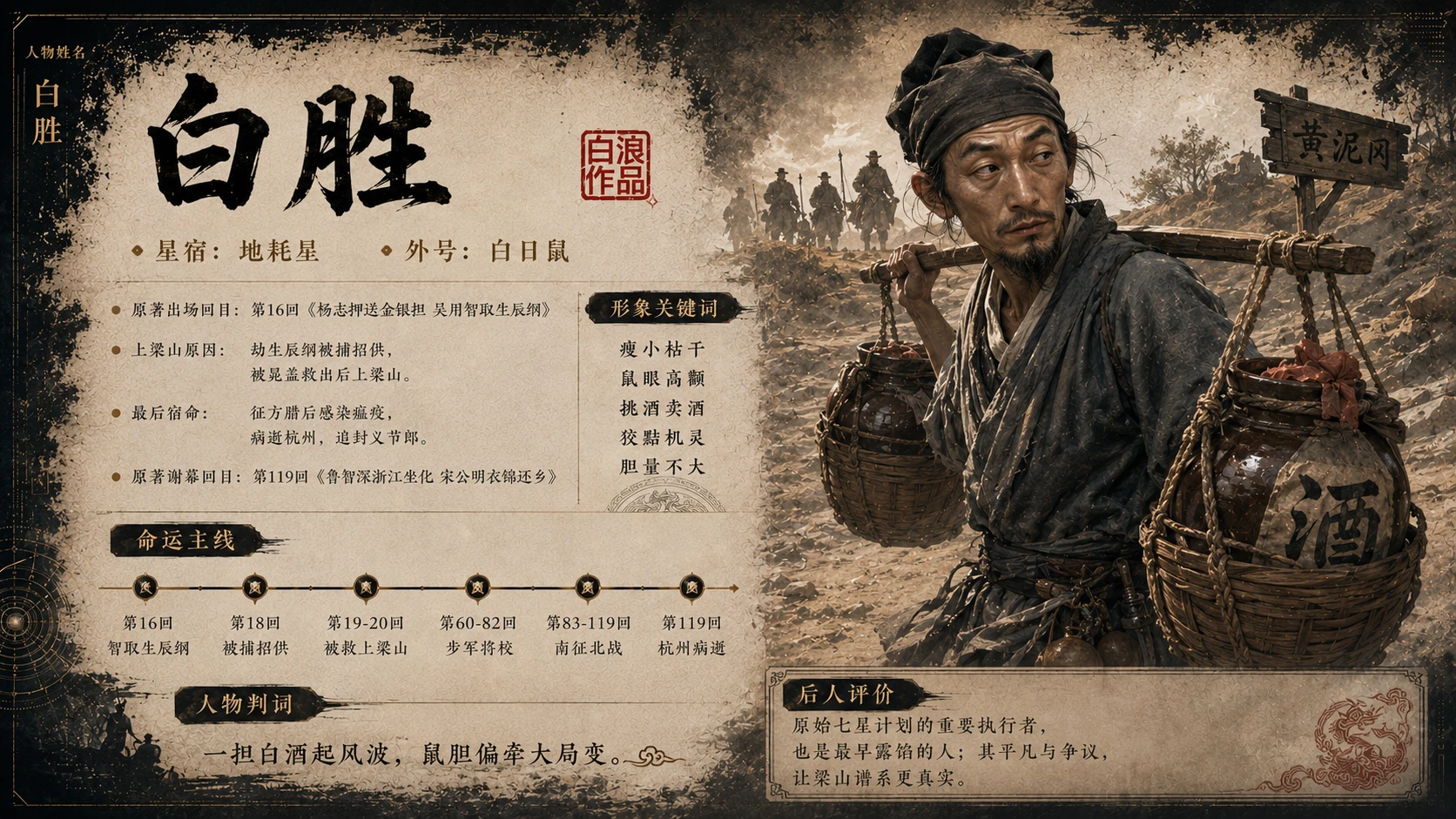 水浒一百单八将｜第四部分：地煞七十二星·后三十六星篇PPT - 预览图18