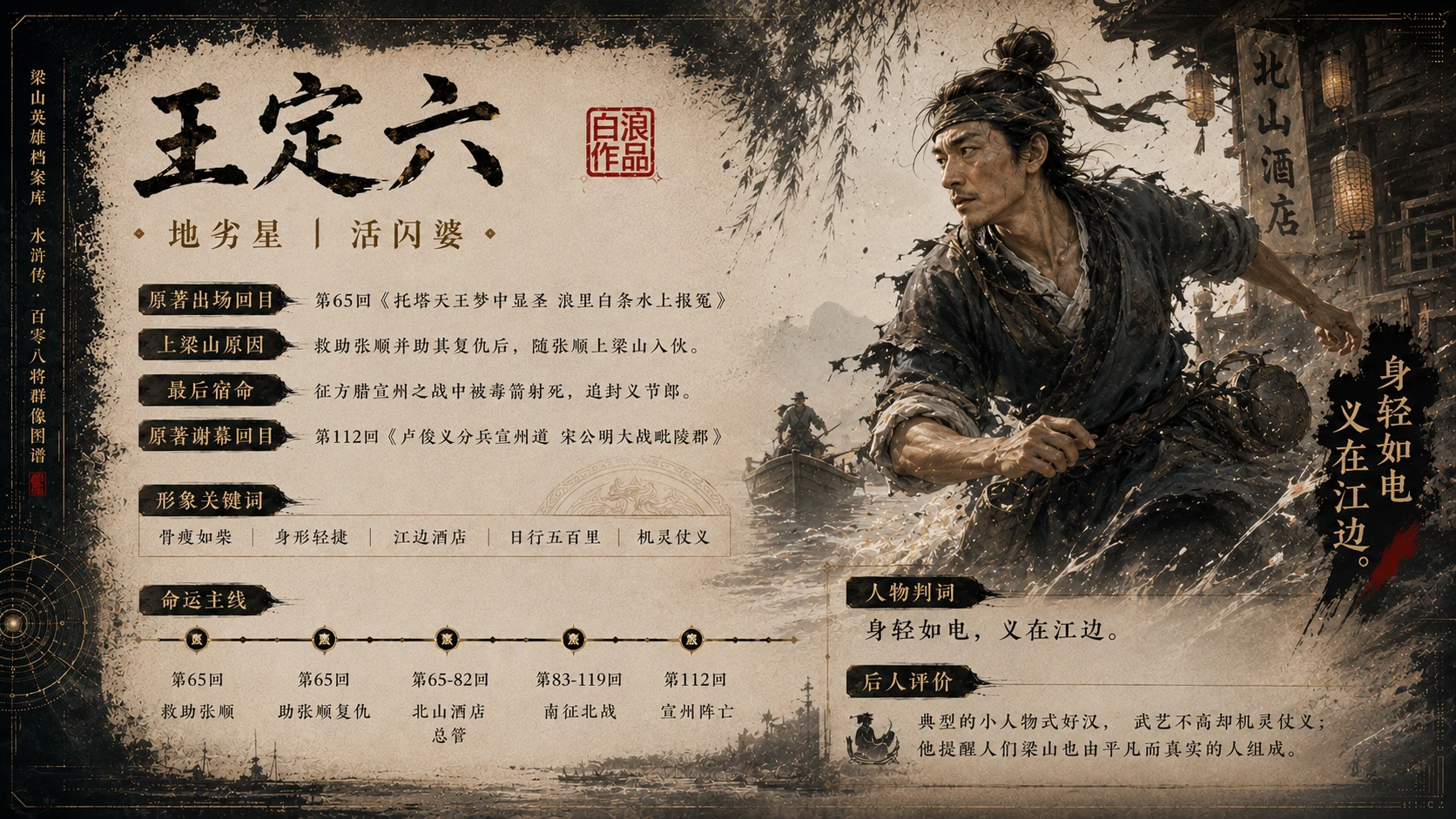 水浒一百单八将｜第四部分：地煞七十二星·后三十六星篇PPT - 预览图20