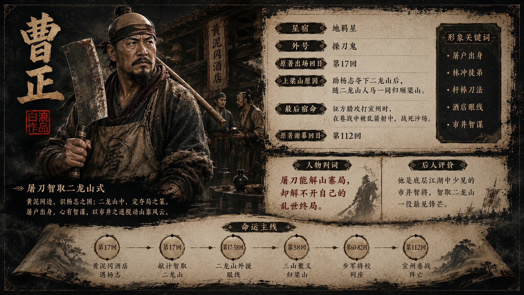 水浒一百单八将｜第四部分：地煞七十二星·后三十六星篇PPT - 预览图5