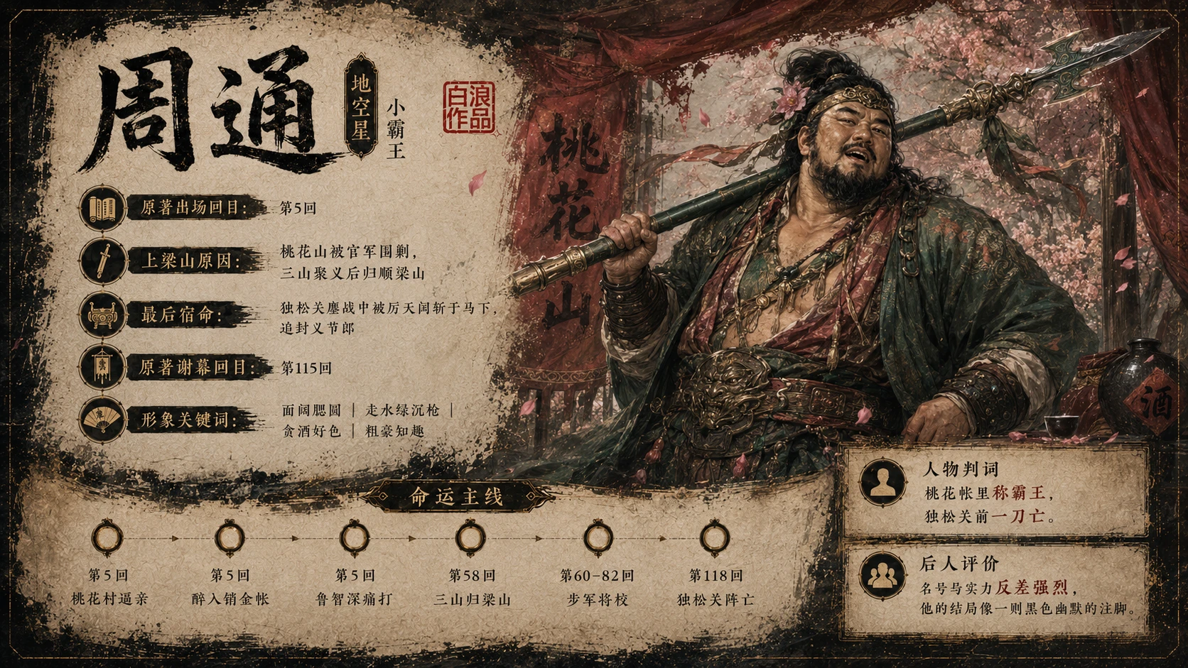 水浒一百单八将｜第四部分：地煞七十二星·后三十六星篇PPT - 预览图8
