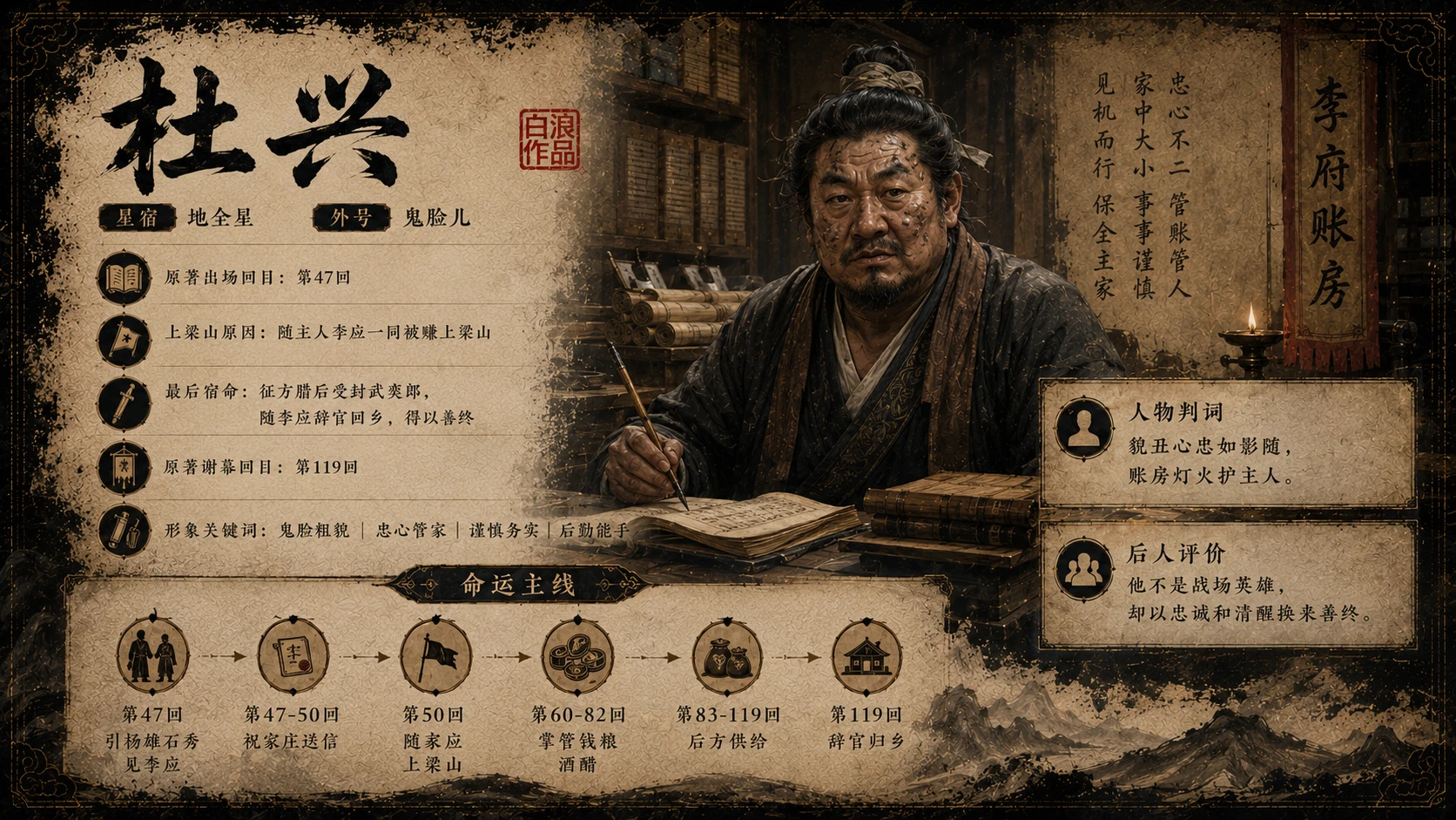 水浒一百单八将｜第四部分：地煞七十二星·后三十六星篇PPT - 预览图9