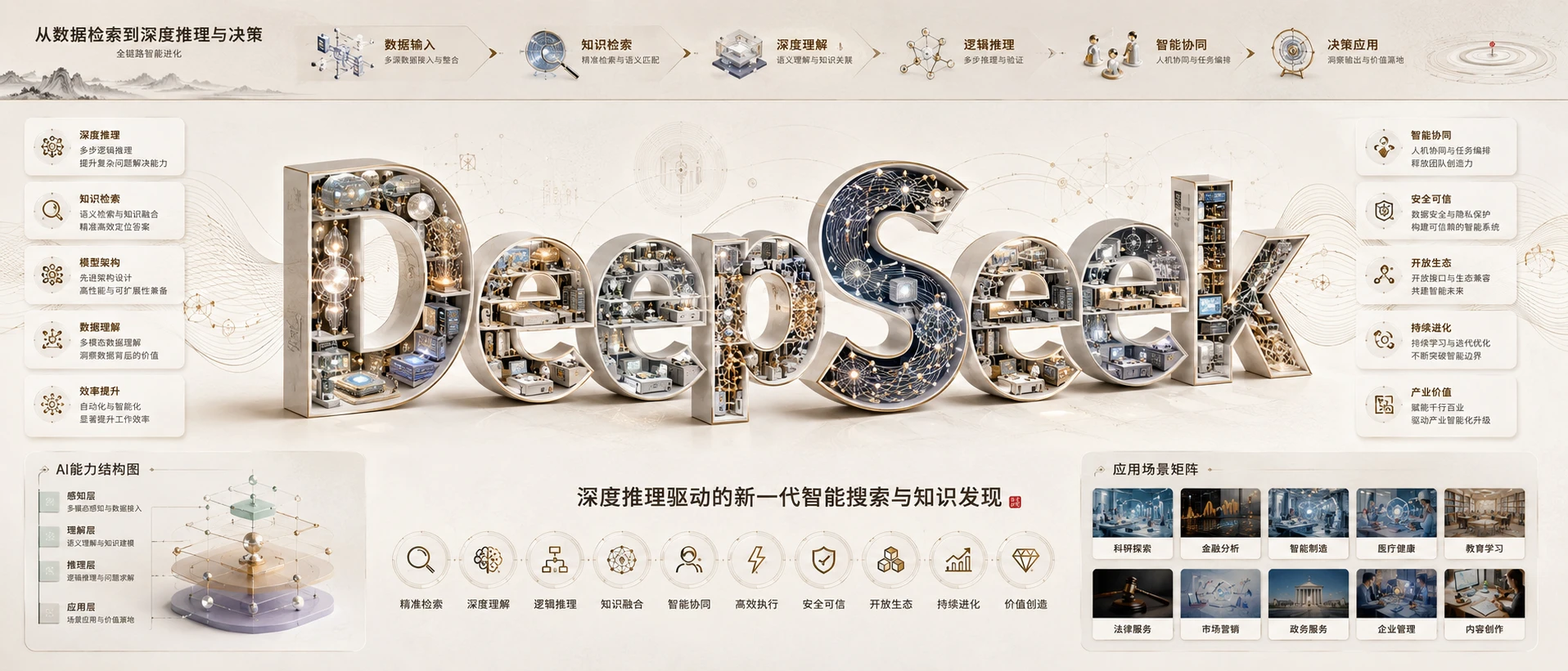 词境造景档案型｜50个时代热词视觉信息图PPT模板 - 预览图1