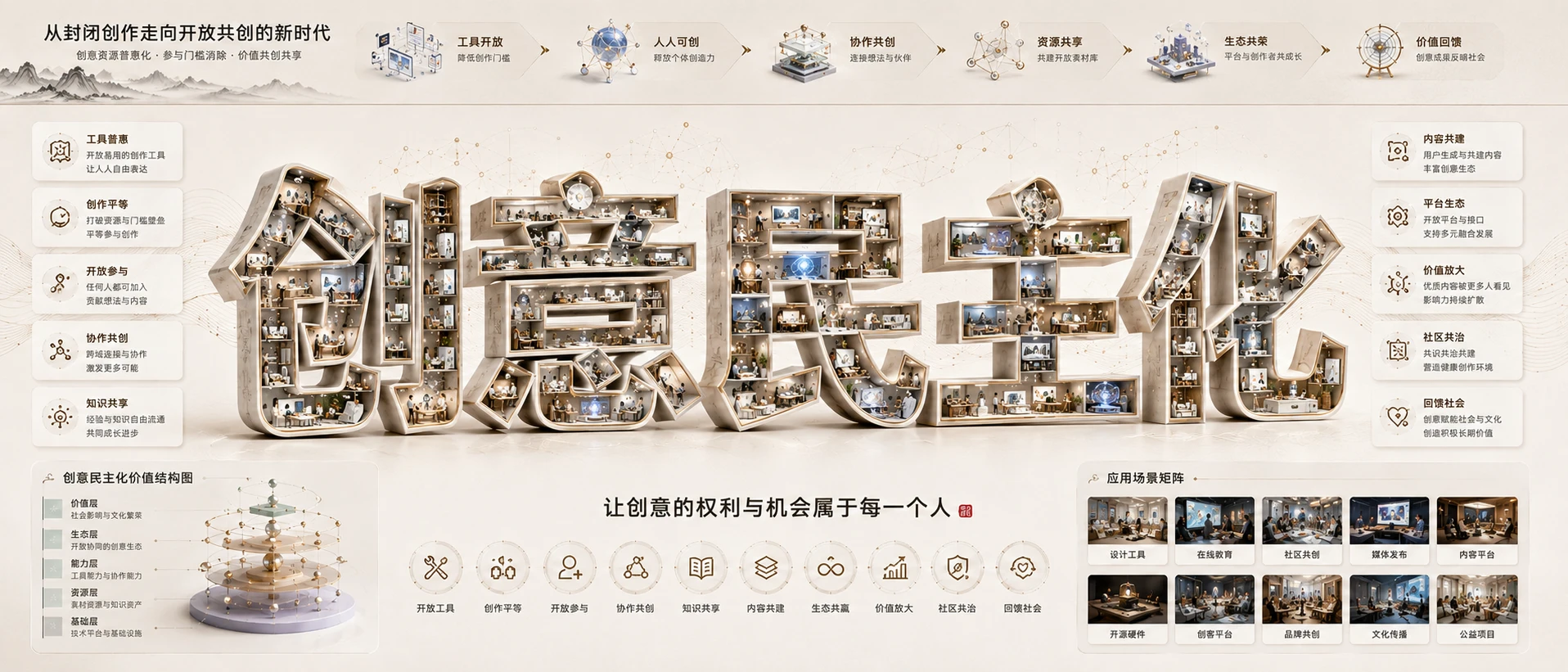 词境造景档案型｜50个时代热词视觉信息图PPT模板 - 预览图19