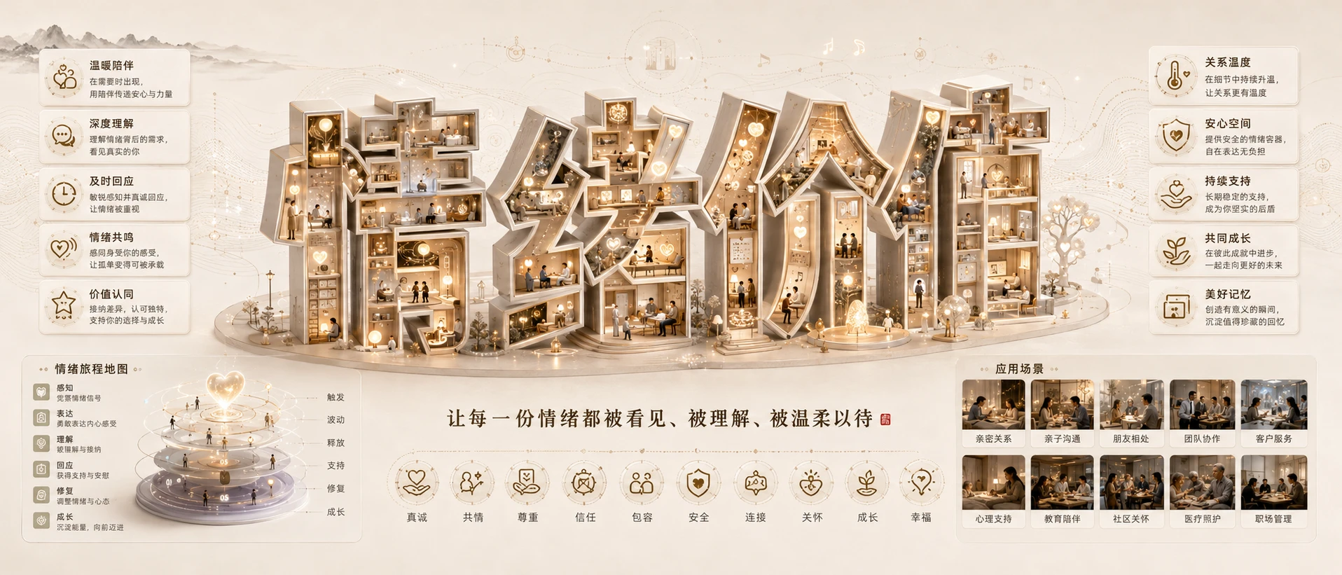 词境造景档案型｜50个时代热词视觉信息图PPT模板 - 预览图7
