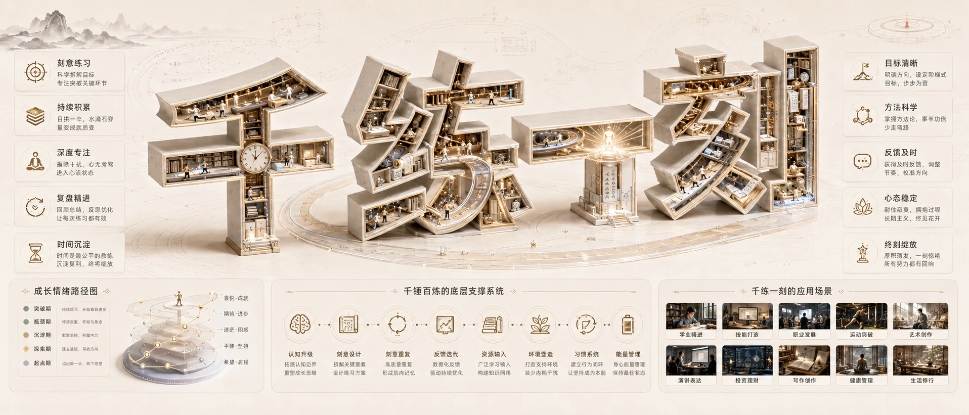 词境造景档案型｜50个时代热词视觉信息图PPT模板 - 预览图9