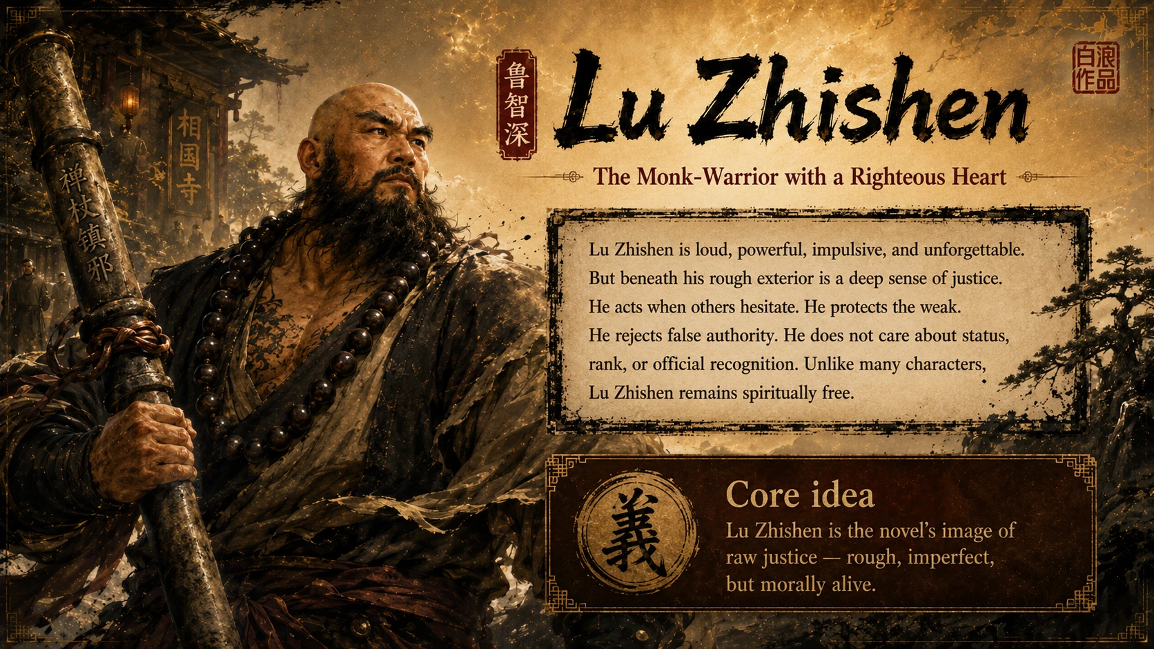 Water Margin Outlaws Brotherhood and the Tragedy of Loyalty PPT - 预览图3