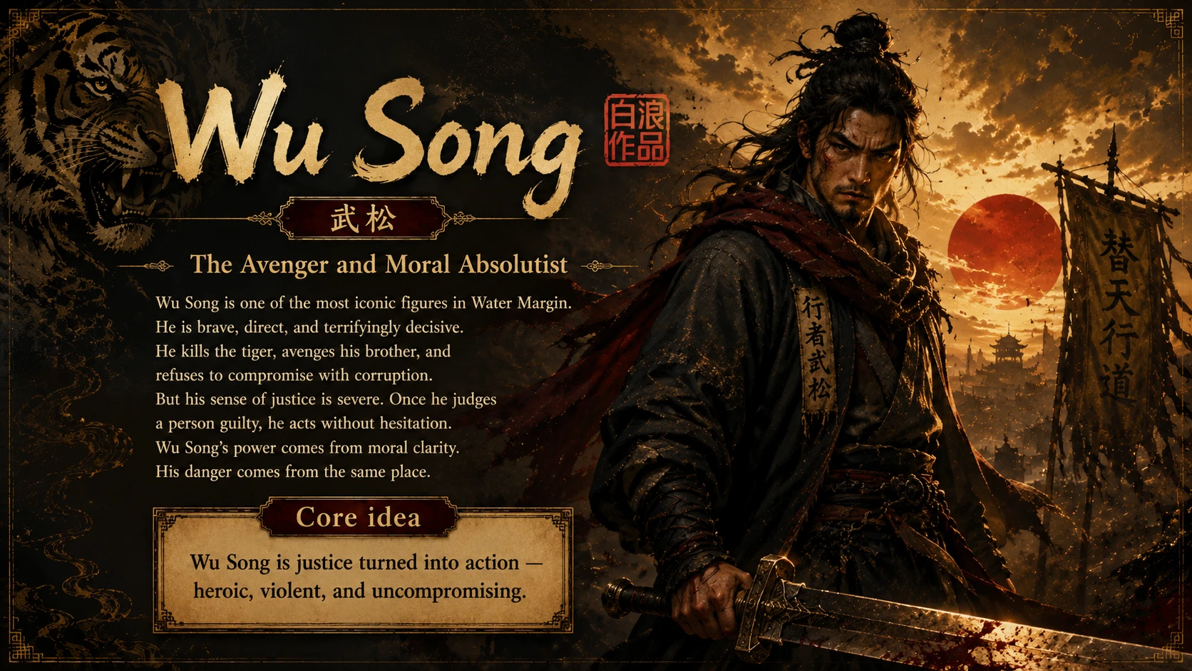 Water Margin Outlaws Brotherhood and the Tragedy of Loyalty PPT - 预览图4