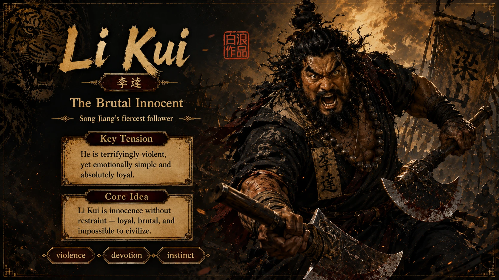 Water Margin Outlaws Brotherhood and the Tragedy of Loyalty PPT - 预览图6
