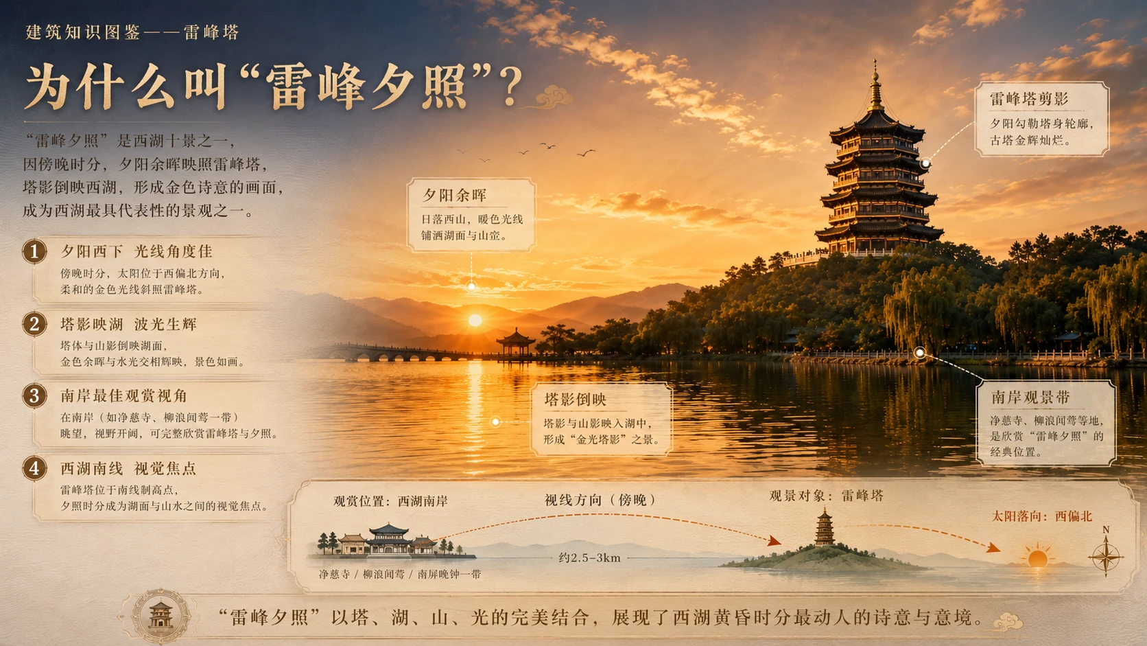 万物知识图鉴系列作品PPT——雷峰塔【4K】 - 预览图6