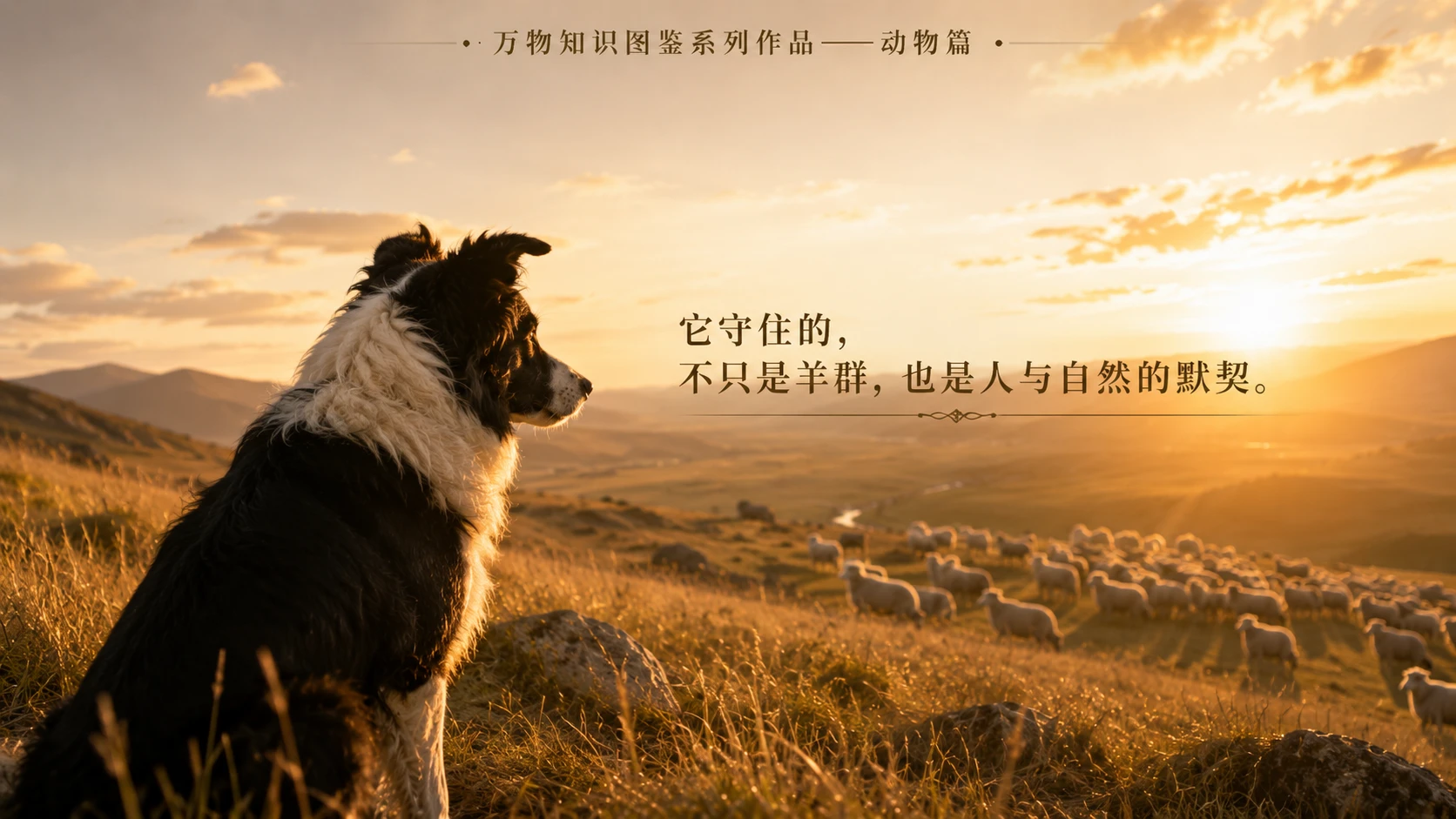 万物知识图鉴系列作品PPT——牧羊犬【4K】 - 预览图9