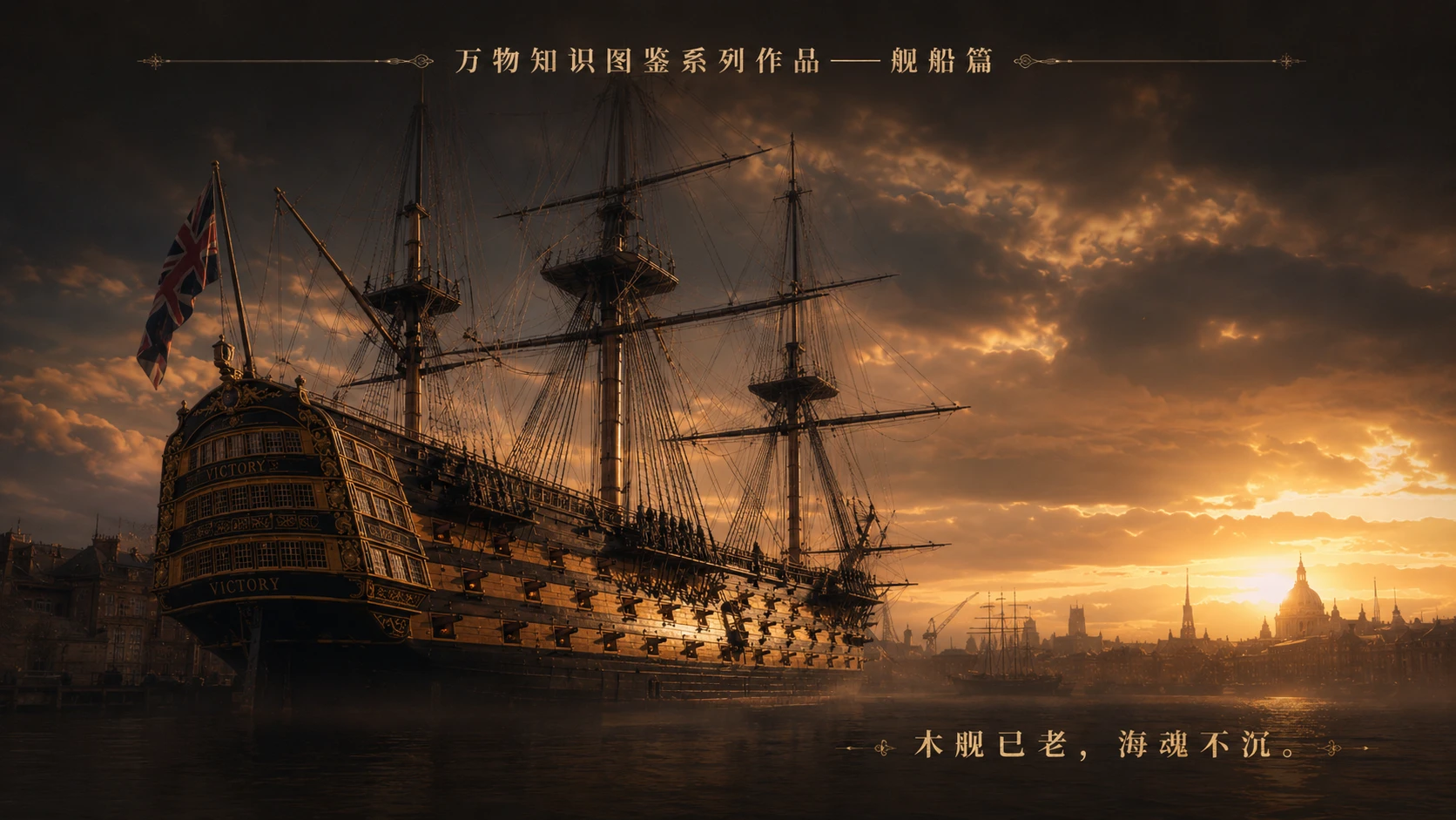 万物知识图鉴系列作品PPT——胜利号战列舰【4K】 - 预览图9