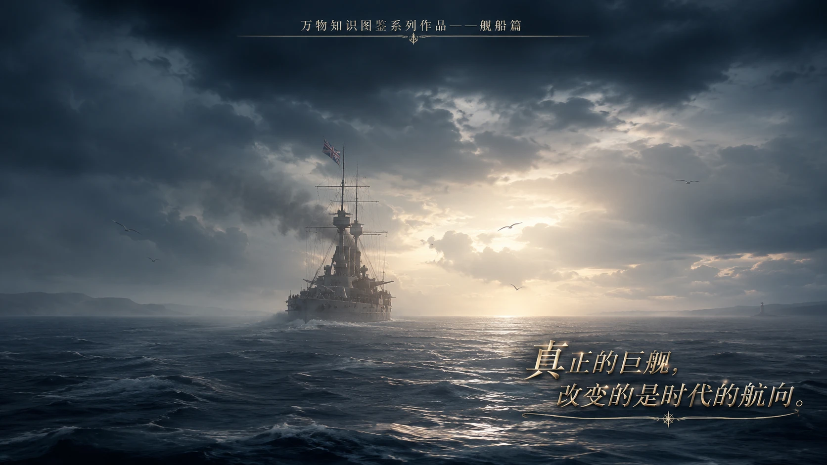 万物知识图鉴系列作品PPT——无畏号战列舰【4K】 - 预览图9