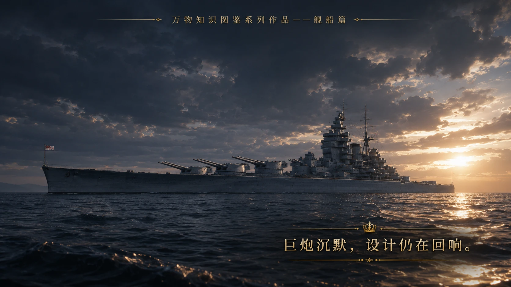 万物知识图鉴系列作品PPT——英国纳尔逊级战列舰【4K】 - 预览图9