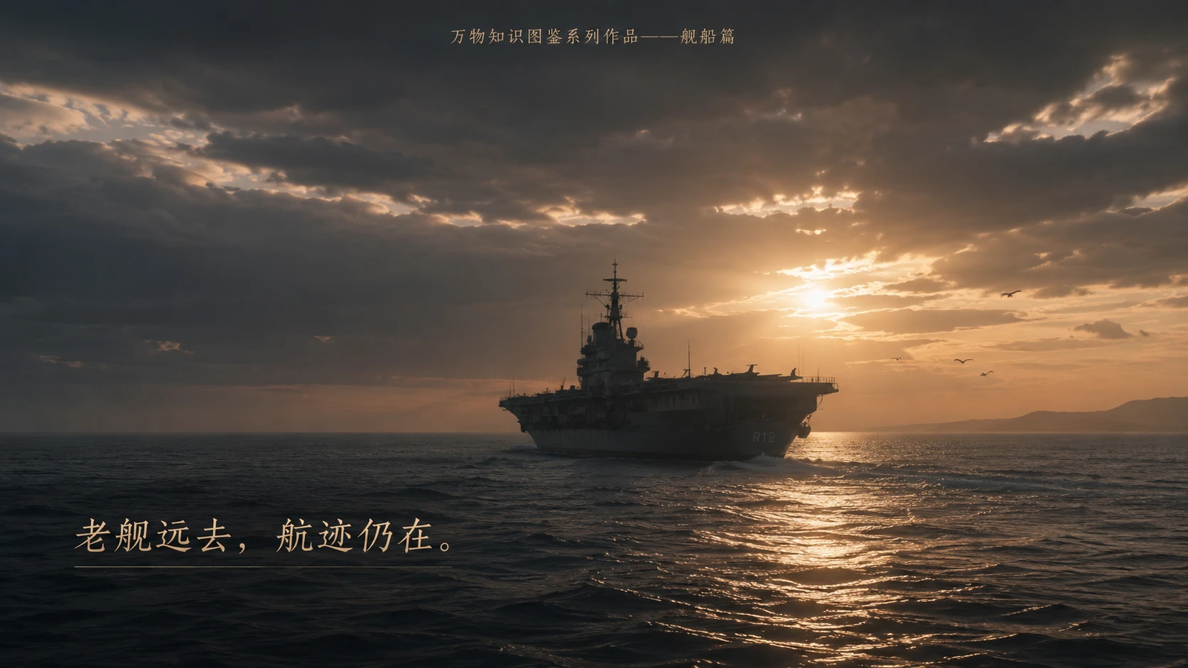万物知识图鉴系列作品PPT——英国竞技神号航母【4K】 - 预览图9