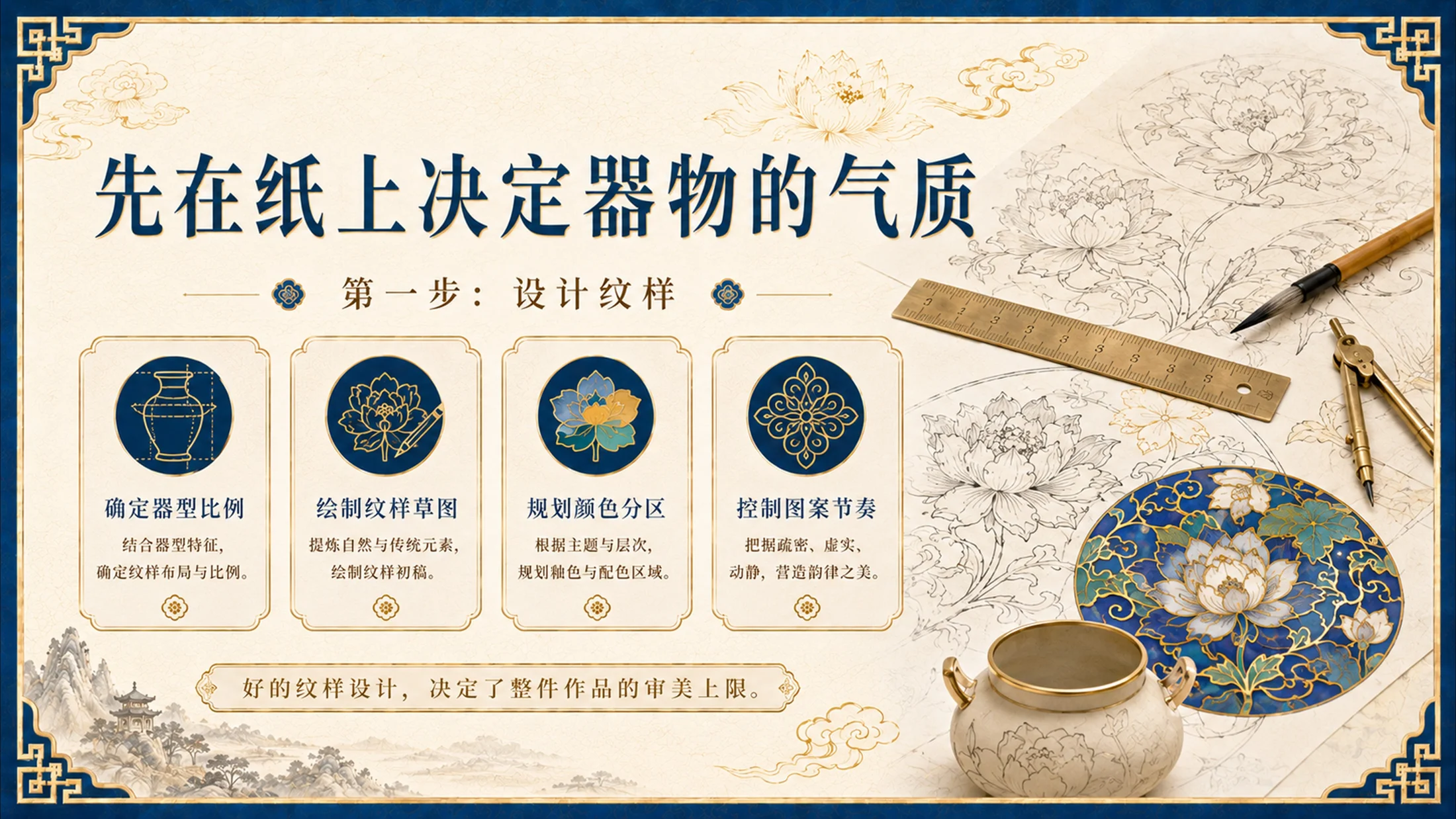 东方瑰宝珐琅华章景泰蓝掐丝工艺介绍PPT - 预览图7