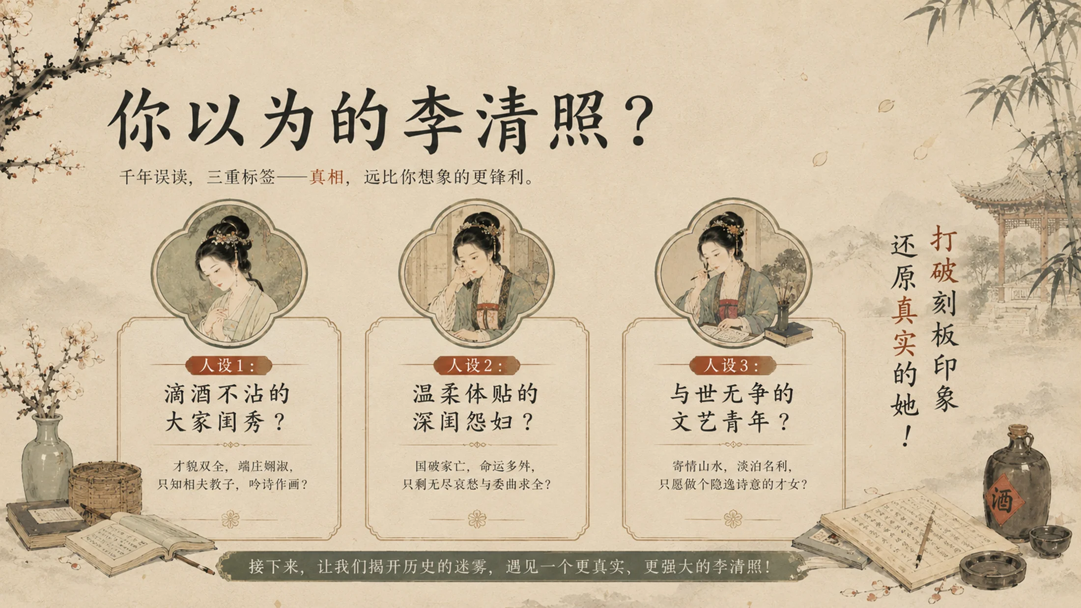 李清照人物档案 - 预览图3