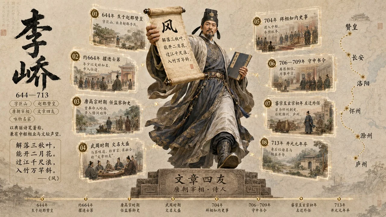 帅气的小学课本里的诗人3D全面简介PPT - 预览图2
