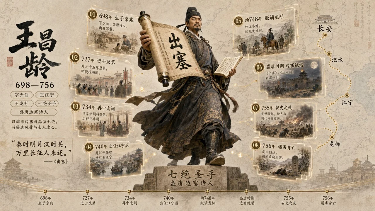 帅气的小学课本里的诗人3D全面简介PPT - 预览图6