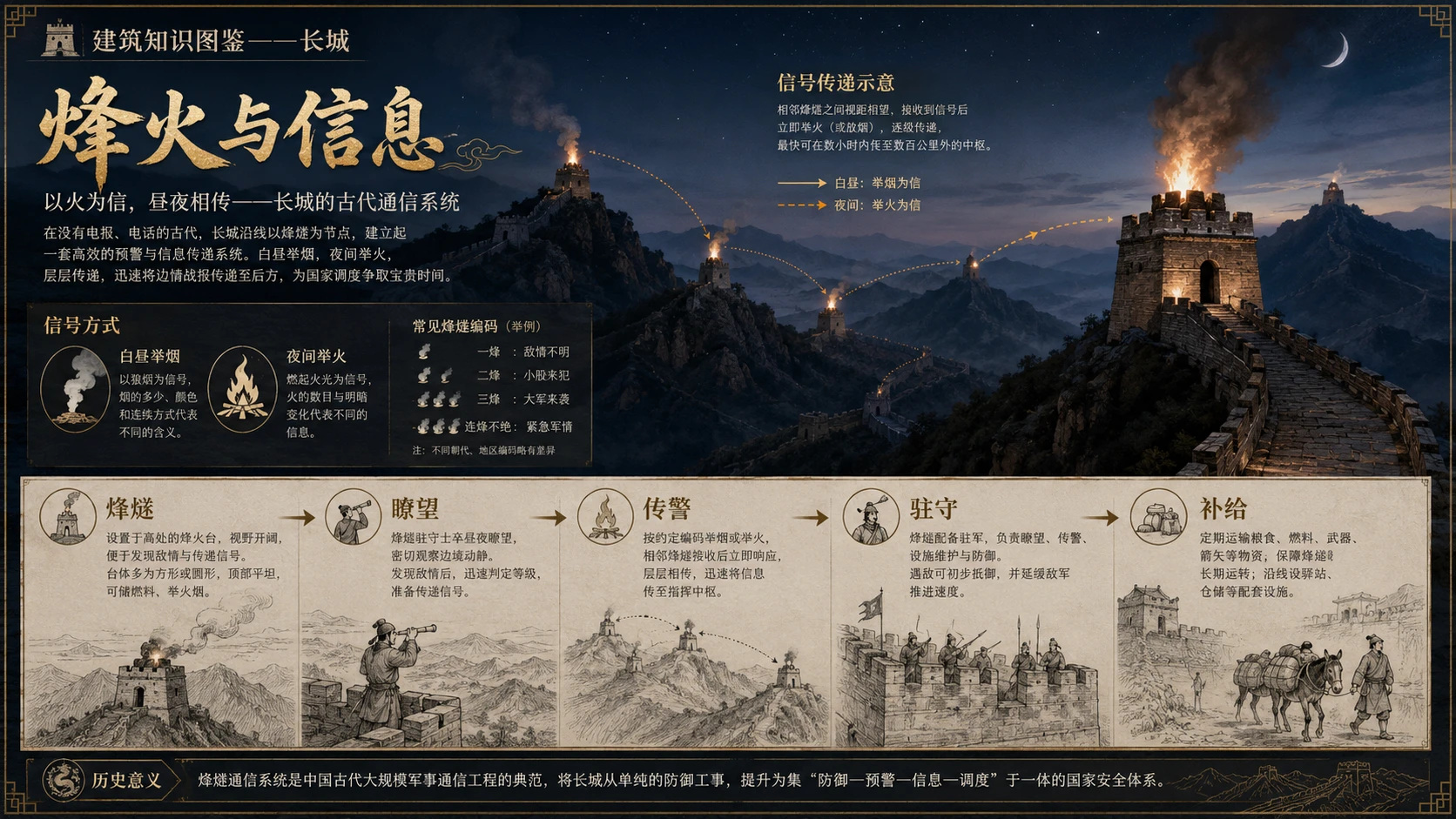 万物知识图鉴系列作品PPT——长城【4K】 - 预览图6