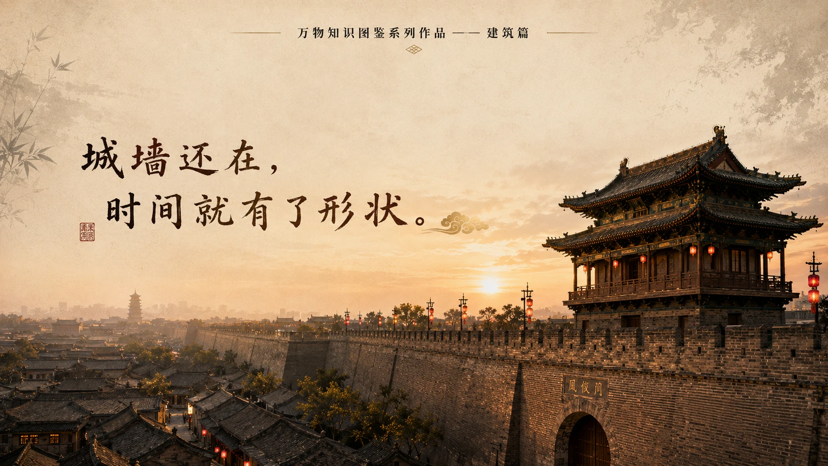 万物知识图鉴系列作品PPT——平遥古城【4K】 - 预览图9
