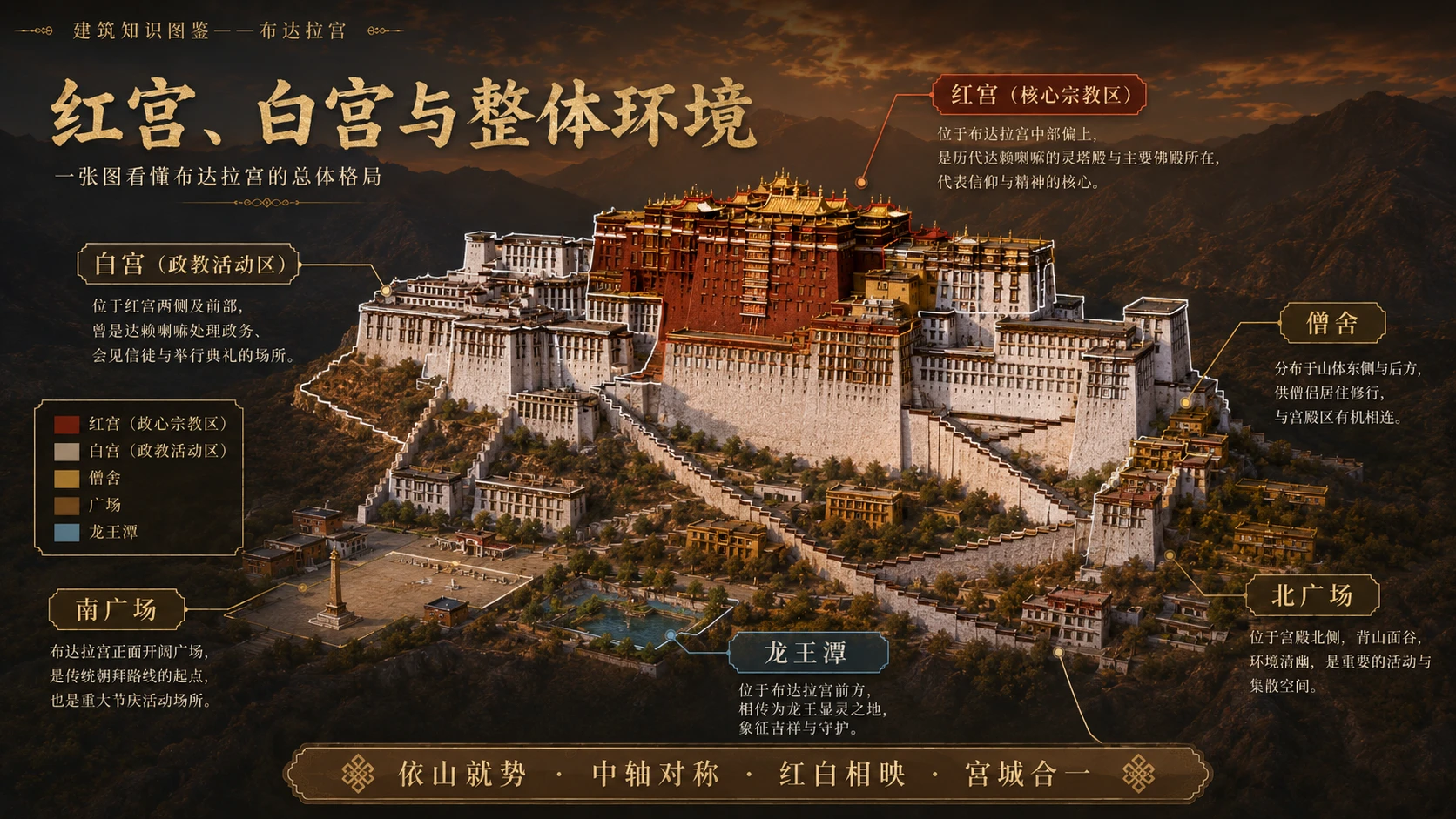 万物知识图鉴系列作品PPT——布达拉宫【4K】 - 预览图3