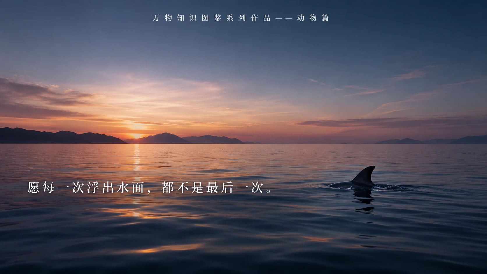 万物知识图鉴系列作品PPT——加湾鼠海豚【4K】 - 预览图9