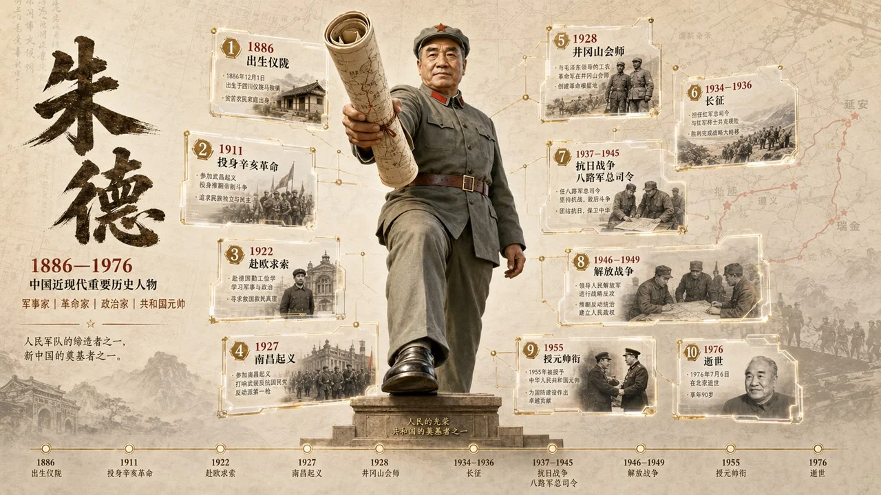 小学课本里的革命英雄破框立像档案PPT - 预览图3