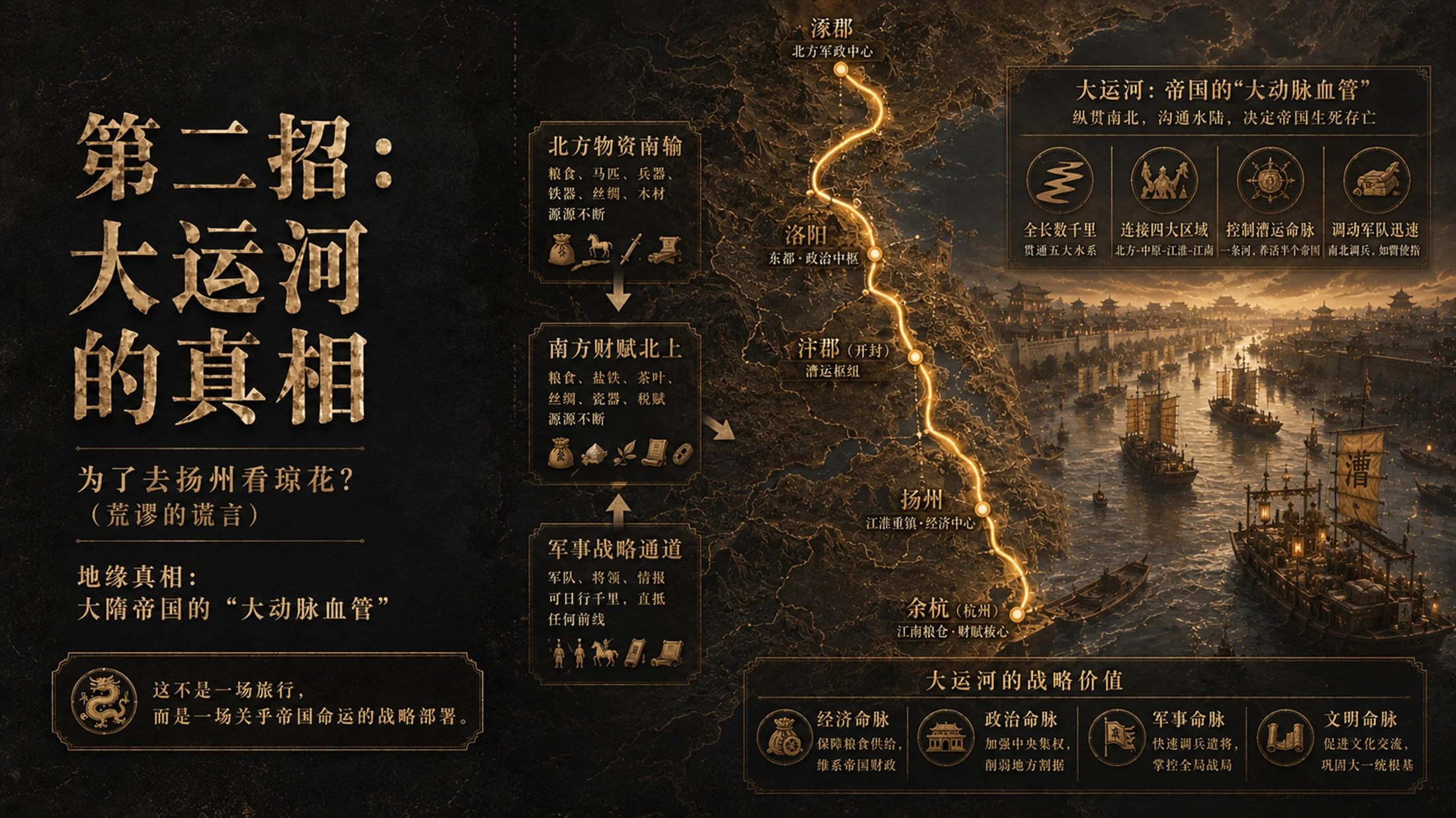 隋炀帝杨广-历史人物档案PPT课件 - 预览图12