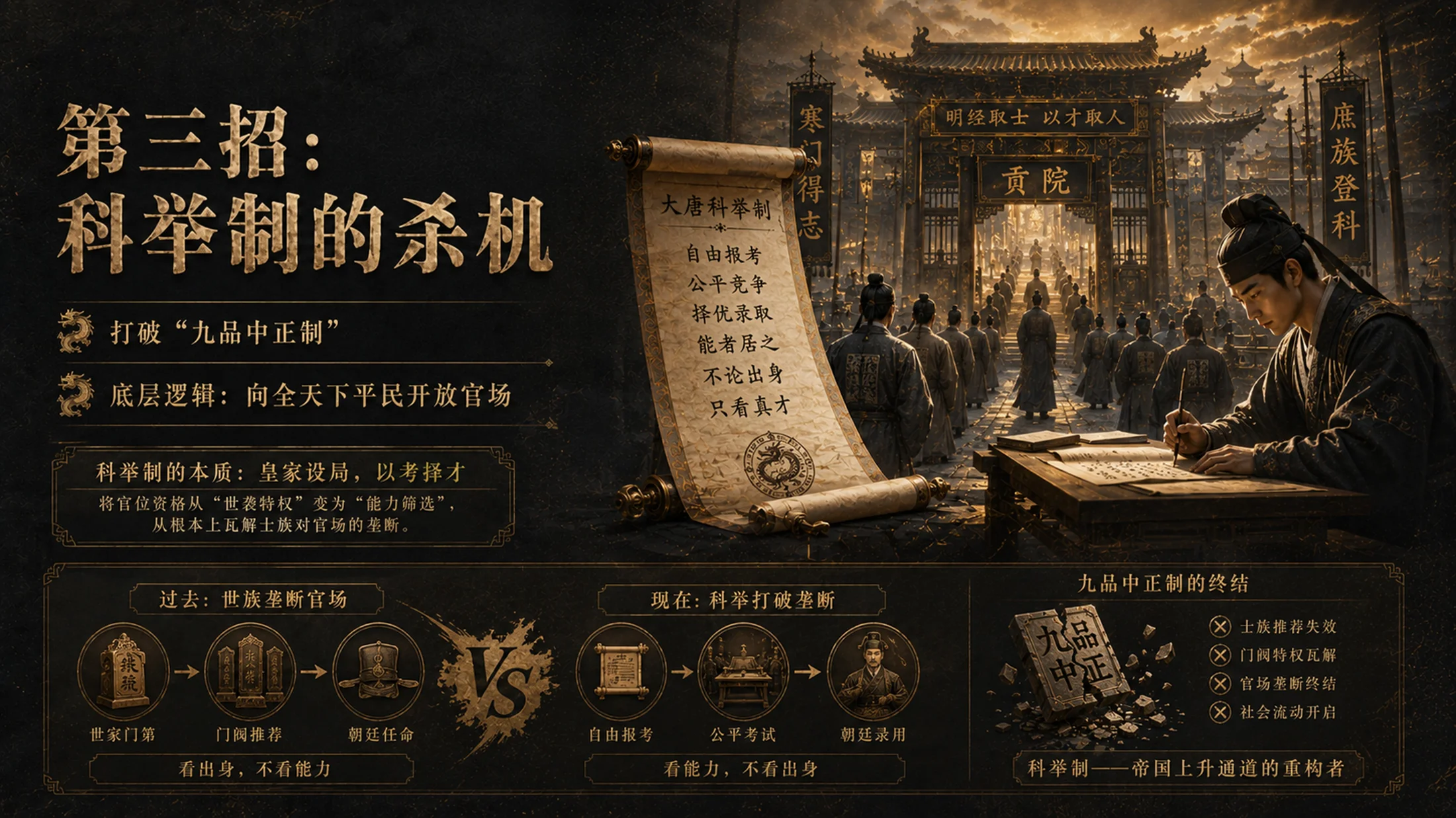 隋炀帝杨广-历史人物档案PPT课件 - 预览图14