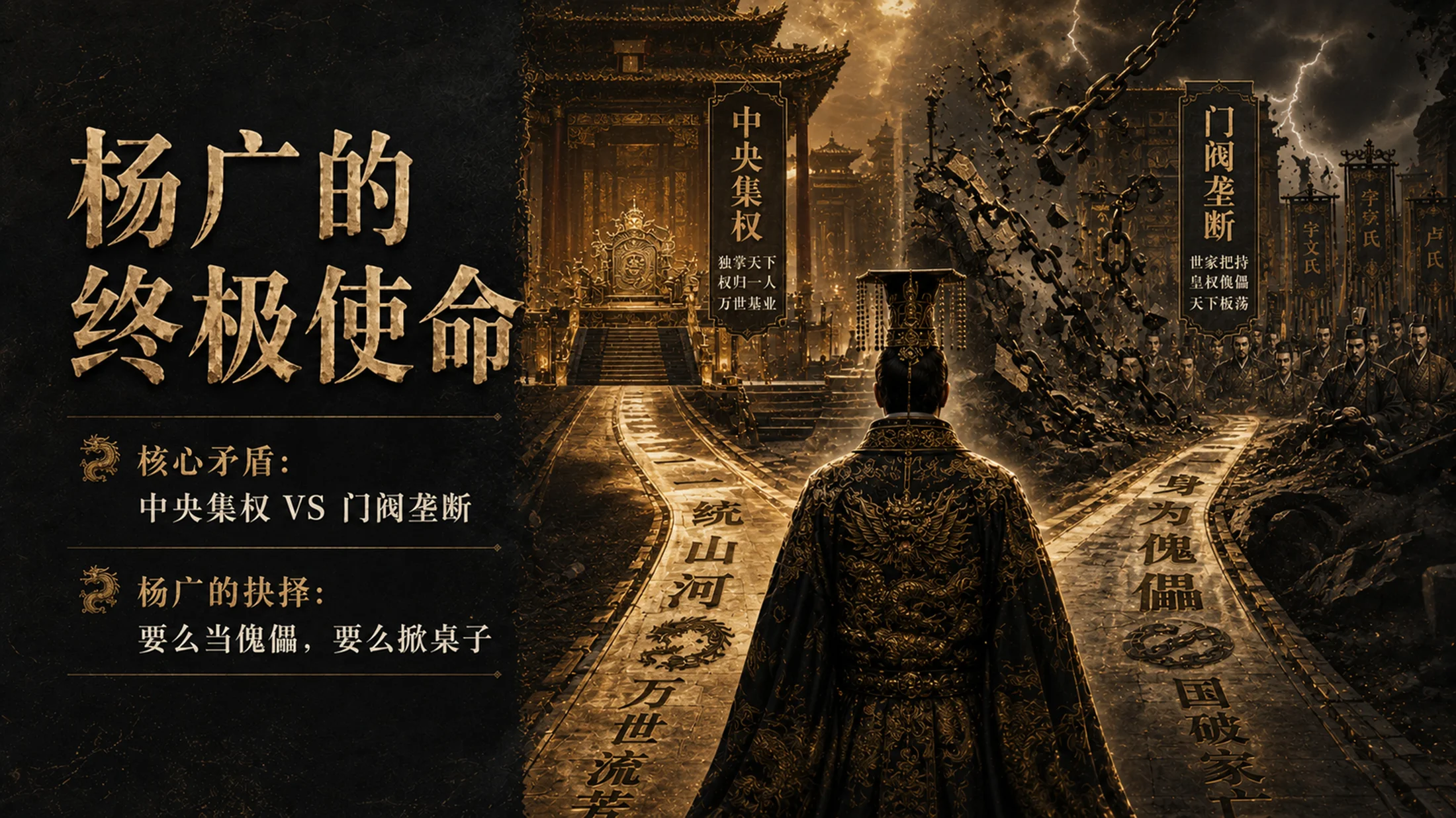 隋炀帝杨广-历史人物档案PPT课件 - 预览图9
