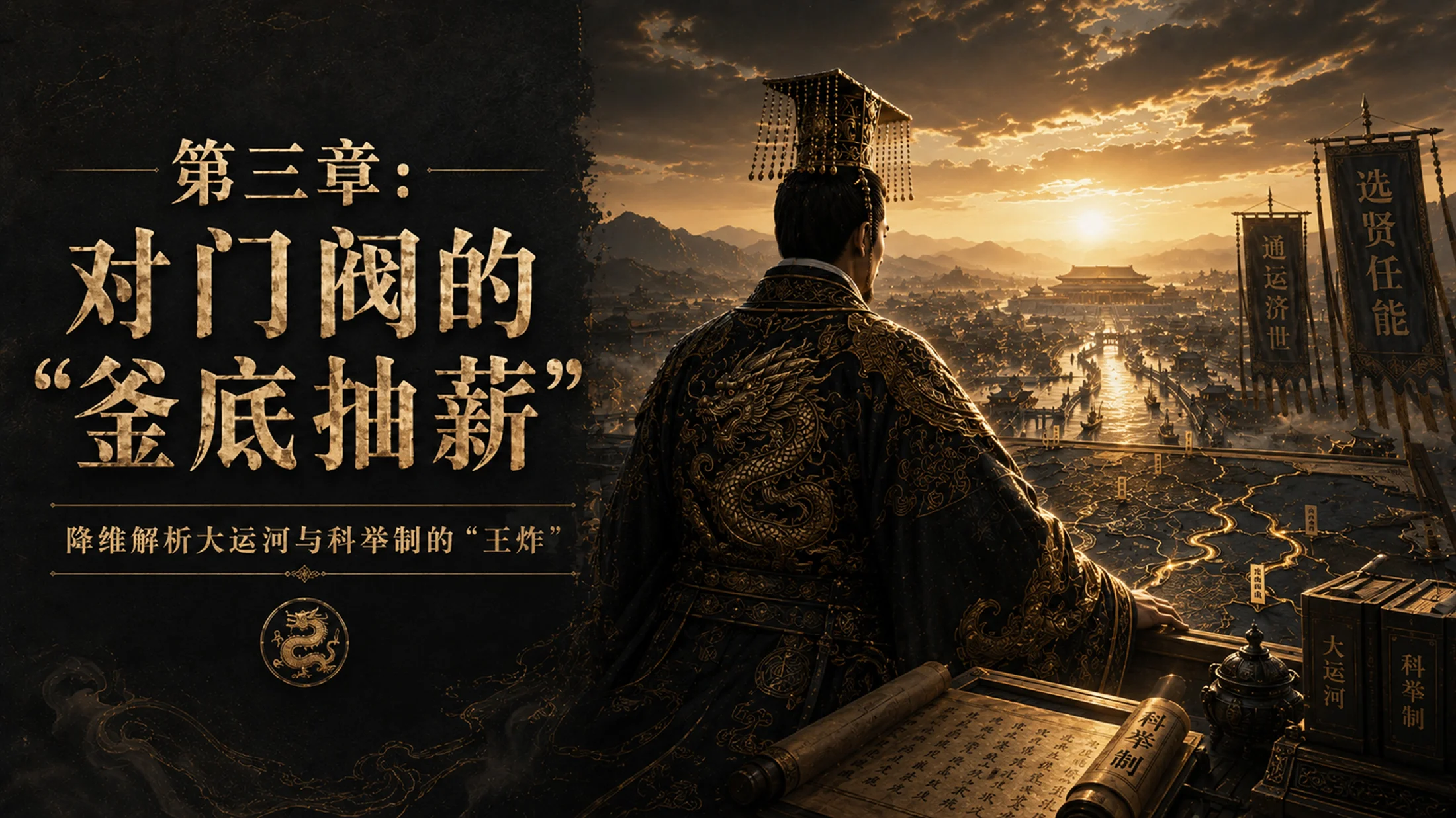 隋炀帝杨广-历史人物档案PPT课件 - 预览图10