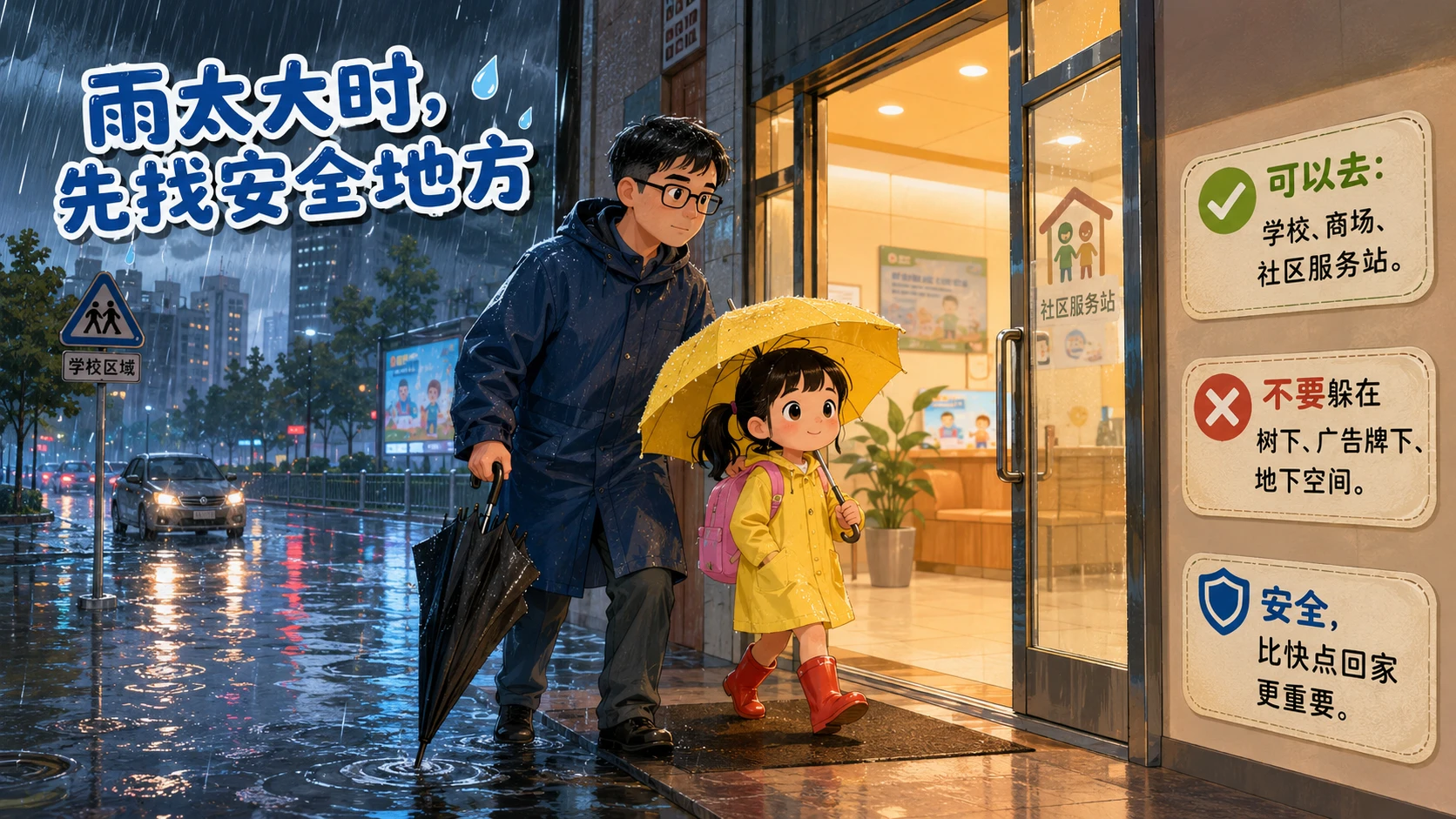 暴雨篇｜极端天气避险记PPT - 预览图14