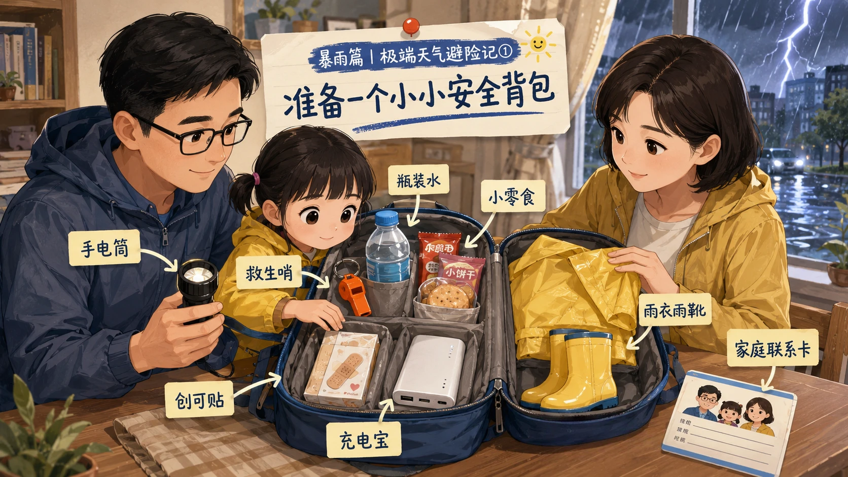 暴雨篇｜极端天气避险记PPT - 预览图17