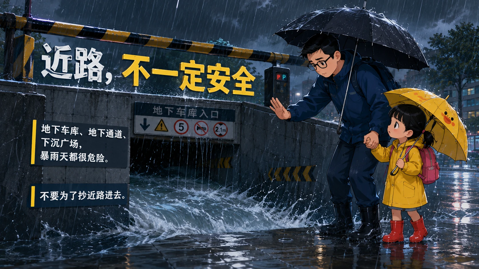 暴雨篇｜极端天气避险记PPT - 预览图9