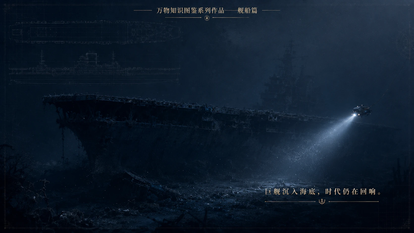 万物知识图鉴系列作品PPT——莱克星顿号航母【4K】 - 预览图3