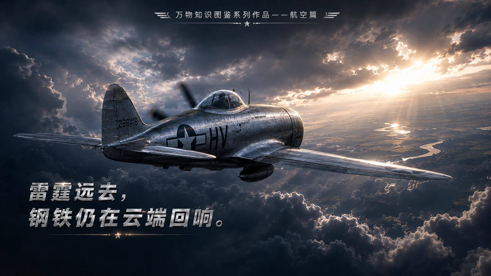 万物知识图鉴系列作品PPT——P-47雷电【4K】 - 预览图9