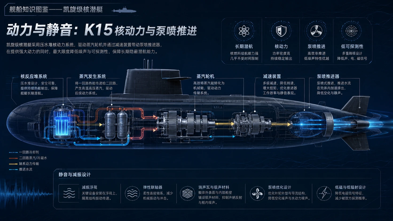 万物知识图鉴系列作品PPT——凯旋级核潜艇【4K】 - 预览图4