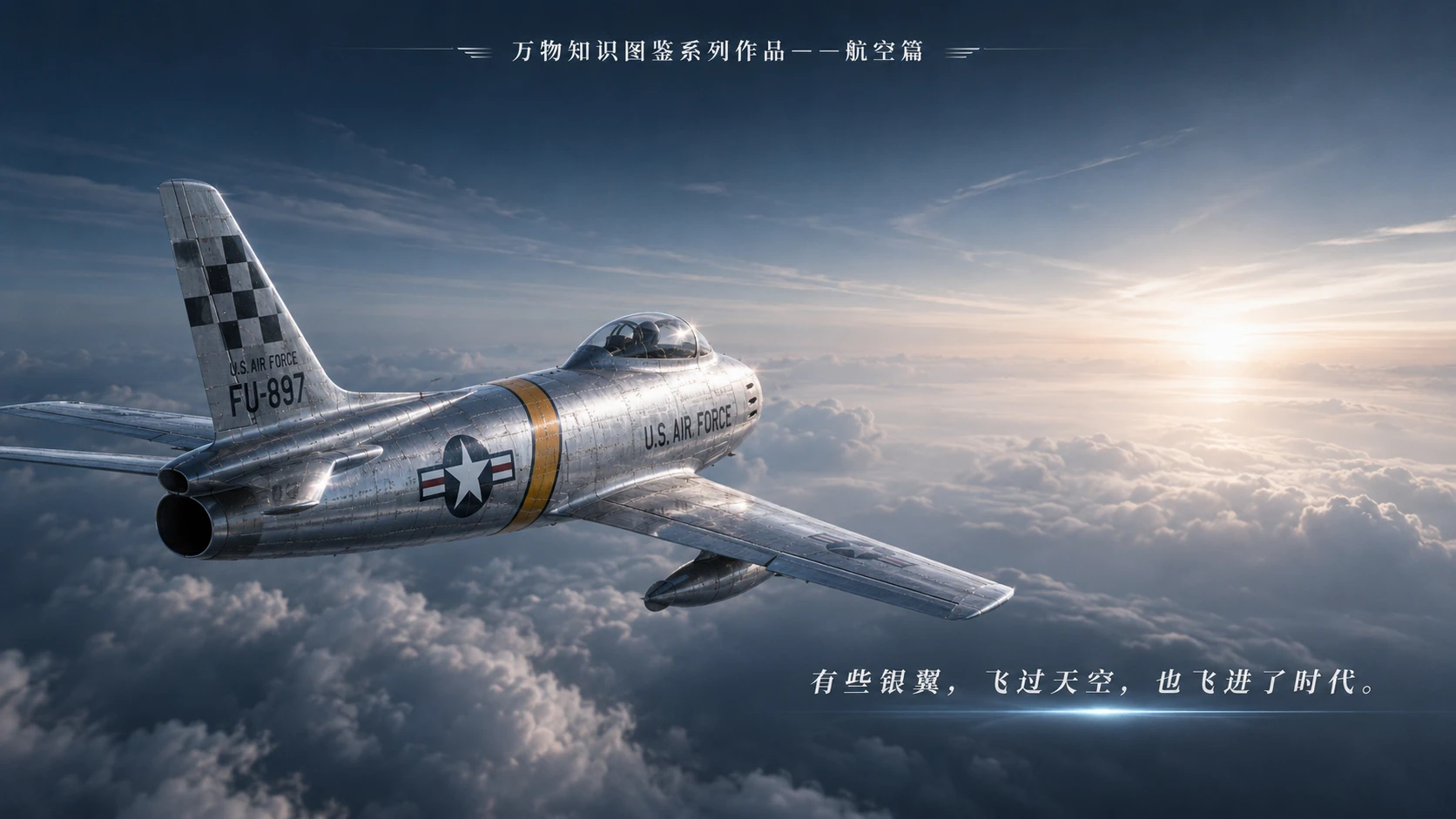 万物知识图鉴系列作品PPT——F-86佩刀【4K】 - 预览图9