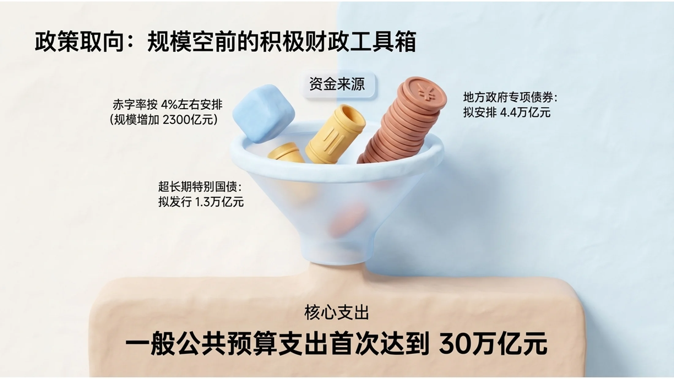彩色3D黏土可爱风格政府工作报告PPT - 预览图5