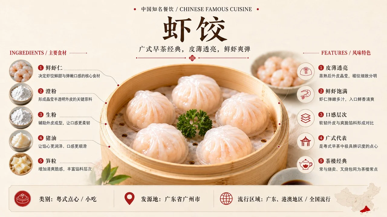 广东经典点心图鉴PPT - 预览图1