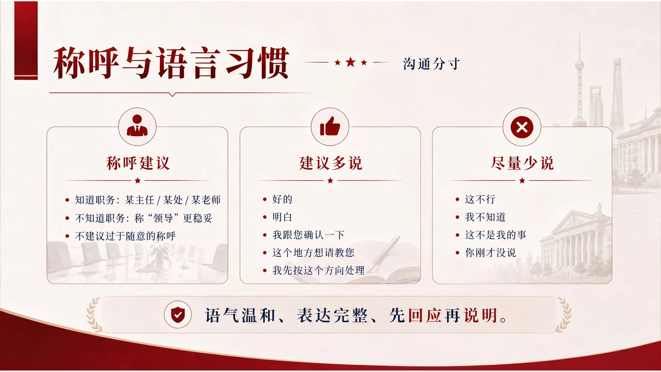 锐普机关驻场人员礼仪与行为规范培训PPT - 预览图5