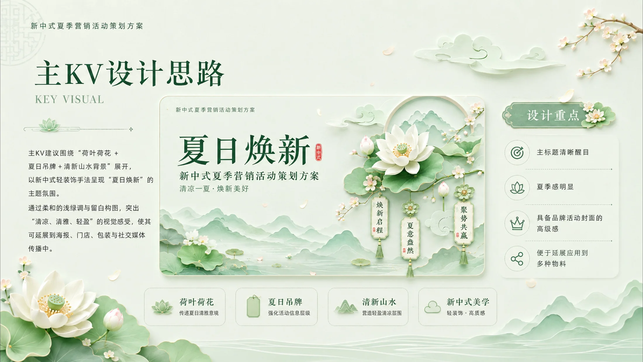 夏日焕新新中式促销策划PPT - 预览图8