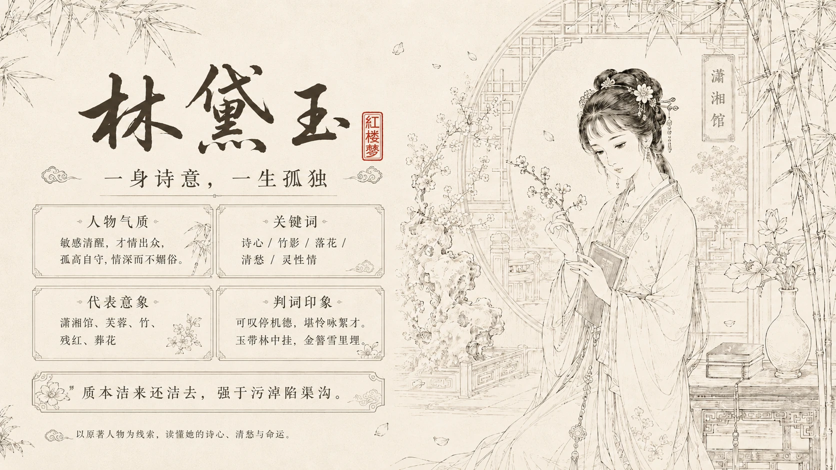 《一梦入红楼》红楼人物群像与命运美学PPT课件 - 预览图2