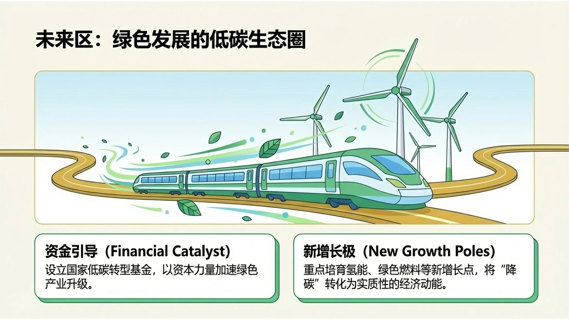 扁平卡通手绘插画风格政府工作报告PPT - 预览图9