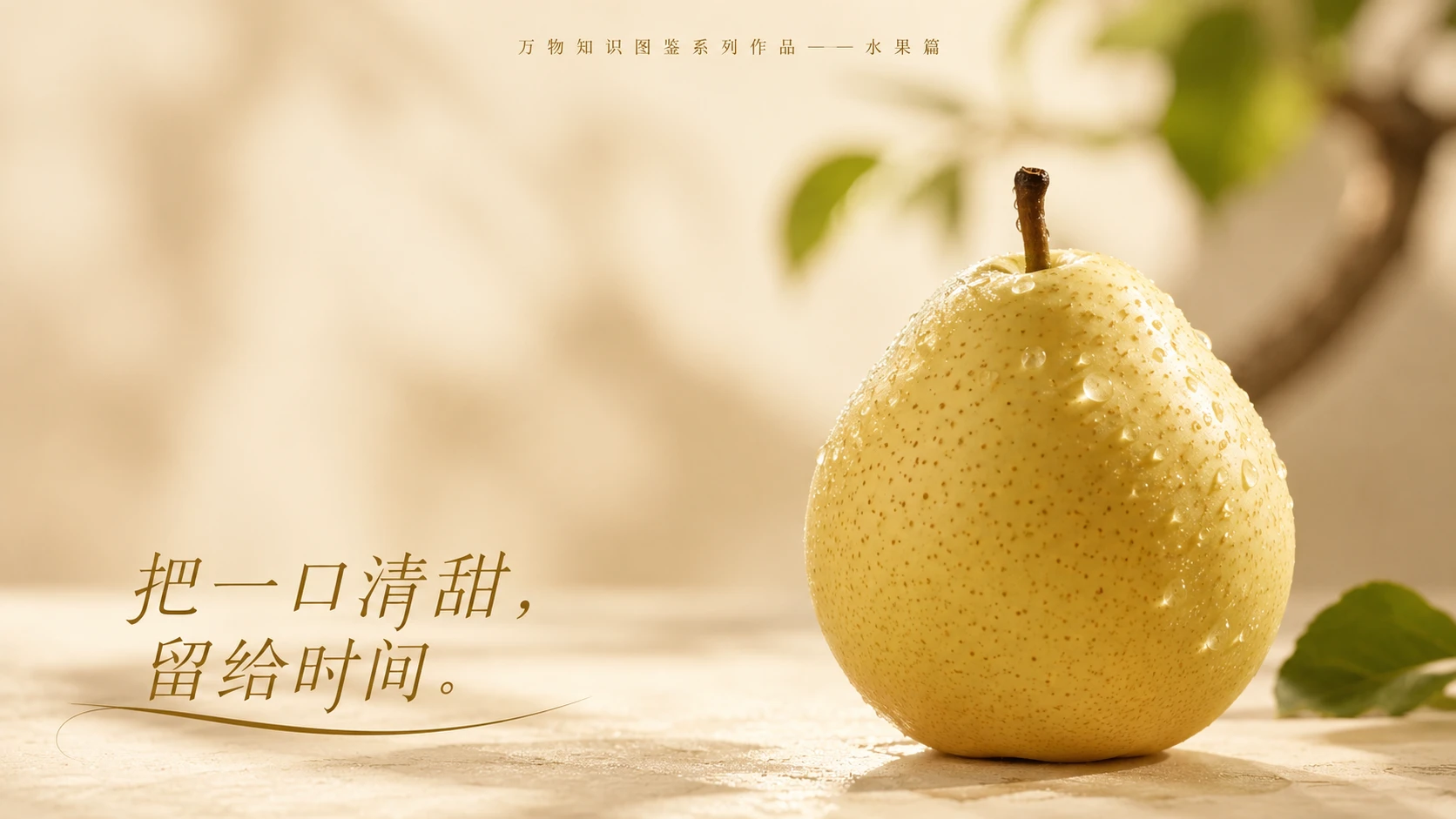 万物知识图鉴系列作品PPT——鸭梨【4K】 - 预览图9