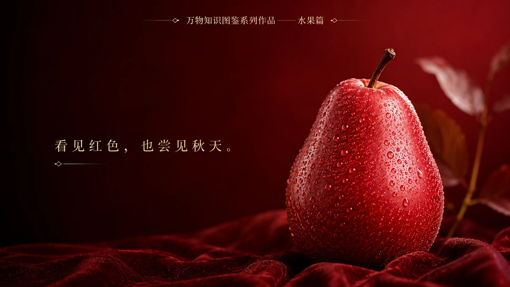 万物知识图鉴系列作品PPT——红安久梨【4K】 - 预览图9