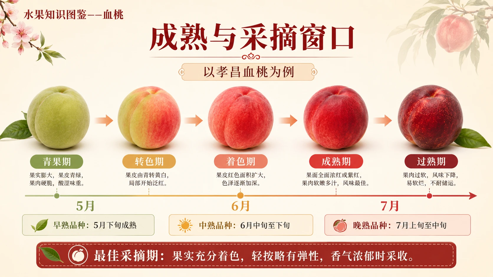 万物知识图鉴系列作品PPT——血桃【4K】 - 预览图8